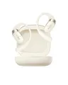 SHOKZ OpenFit 2 Open-Ear-Kopfhörer, True-Wireless-Bluetooth-Ohrhörer mit Mikrofon, Ohrbügel-Open-Ear Headphones mit 48 Stunden Wiedergabezeit, Schnellladung, IP55 Wasserfest, mit Tragetasche, Beige