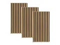 HOME DELUXE SONIC Akustikpaneel (3 x 80 x 40 cm, Oiled Oak)