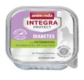 animonda INTEGRA PROTECT Adult Diabetes Putenherzen 16x 100 g Katze Nassfutter
