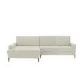 smart Ecksofa  Candice , beige , Maße (cm): B: 280 H: 90 T: 173.0