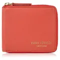 Portemonnaie aus Leder, klein, orange, horizontal, mit RFID Paolo Peruzzi KV-04-OR - Orange