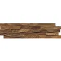 Indo Holz Wandverkleidung Diamond 100% Teak Root Naturel
