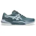 Asics für Herren. 1041A508 Turnschuhe Gel-Challenger 15 Clay grünlich blau (45), Wohnung, Schnürsenkel, Lässig, Sportlich, Tennis/Padel, Mul