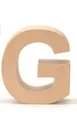 Glorex Papp-Buchstabe G 17,5 x 5,5 cm
