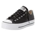 Converse CHUCK TAYLOR ALL STAR PLATFORM LEATHER Sneaker schwarz 38 EU