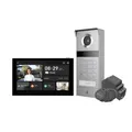 EZVIZ 4K Türsprechanlage mit Türöffner und 8" Touchscreen-Monitor, 2 Draht Bus, Metall-Türklingel mit Kamera, NFC/APP/Card/Passwort Unlock, Colorfull Nachtsicht, Wasserdicht, Dualband WLAN, TP9 Pro