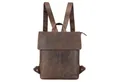 STILORD Notebook-Rucksack "Charlie" Vintage Lederrucksack Braun Damen Herren 13,3 Zoll Echtleder