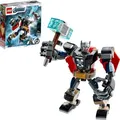LEGO 76169 Super Heroes Marvel Avengers Thor Mech Set, Actionfigur mit Thor als Minifigur - Schwarz/Grau/Rot