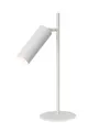 Tischlampe Aluminium Weiß Büro flexibel GU10 H:42 cm Schreibtisch Lampe