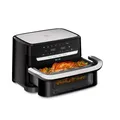 Tefal EY9228 Dual Easy Fry Flex Heißluftfritteuse, 9 Liter