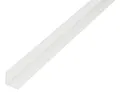Alberts 470579 Winkelprofil | Kunststoff, weiß | 1000 x 7 x 7 mm