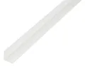Alberts® Winkelprofil, gleichsch., PVC weiß, LxBxHxS 1000 x 7 x 7 x 1 mm 470579