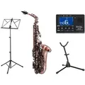 Classic Cantabile AS-450 Antique Red Altsaxophon Set
