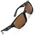 Fox Chunk Sunglasses - Polarisationsbrille, Modell:Camouflage Rahmen/braune Gläser