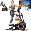 Skandika selbstgenerierender Crosstrainer Carbon P25-G klappbar bis 150 kg Neu