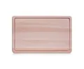 Zeller Present Küchenorganizer-Set Schneidebrett, Buche, 45 x 28 x 1,5 cm