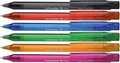 Schneider Fave Kugelschreiber (Druckmechanik, M) 50er Packung sortiert, blau