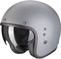 Scorpion Exo Motorradhelm Belfast Evo Solid Jethelm, integriertes Sonnenvisier