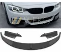 Frontspoiler Spoilerlippe Spoiler für BMW F30 Limousine F31 Touring für M-Paket