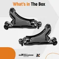 Querlenker Satz Lenker Vorderachse Unten Links + Rechts for Opel Meriva Vauxhall