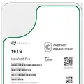 Seagate IronWolf Pro, NAS interne Festplatte 16TB HDD, 3.5 Zoll, 7200 U/Min, CMR, 256MB Cache, SATA 6GB/s, Silber. ST16000NE000 (Generalüberholt)