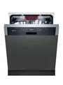 Neff S147ZCS35E N70 Teilintegrierter Geschirrspüler, 60cm breit, Zeolith, C