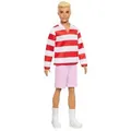 Mattel DWK44; HYV01 - Barbie Fashionista Ken-Puppe - Red and White Strip - % OS; VOL %