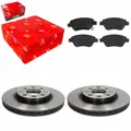 TRW Bremsscheiben + Beläge Vorne für OPEL ADAM 2012- CORSA D 2006-