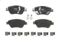 Bremsbelagsatz, Scheibenbremse TRW GDB1700 OPEL ADAM (M13) 1 2014-2018
