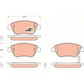 GDB1700 TRW Bremsbelagsatz, Scheibenbremse COTEC
