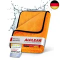 ALCLEAR 9520 Auto Trockentuch XXL - Microfasertuch Autopflege, saugstark,