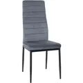 CLP Stuhl, Hellgrau, Textil, 41.5x99x40 cm, Esszimmer, Stühle, Esszimmerstühle, Vierfußstühle