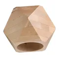 Industrielle Wandleuchte WOODY Holz Naturholz G9 LED SOLLUX LIGHTING Esszimmer