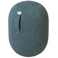 Vluv Kapsul Stov Stoff-Balancehocker Medium 60x43,5 cm  Petrol / Blaugrün