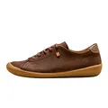 El Naturalista Unisex - Erwachsene Sneaker PAWIKAN, Damen,Herren Schnürschuhe,Wechselfußbett,Freizeitschuhe,Schnuerschuhe,Brown,39 EU / 6 UK