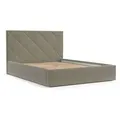 POLSTERBETT Torno 160/200 cm Olivgrün im Asti Stoff