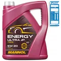 5 Liter Mannol Energy Ultra JP 5W-20 Motoröl Öl für Opel Ford Nissan Toyota