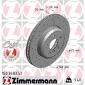 2x ZIMMERMANN Sport Z Bremsscheibe 150.3483.52