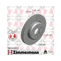 2x Bremsscheibe ZIMMERMANN 150.3483.52 passend für BMW