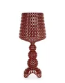 Kartell Mini Kabuki, Tischlampe, Dimmbare, H 70 cm, Bordeaux