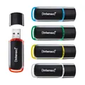 Intenso USB Stick Business Line Multipack 16GB 5er Set – USB 2.0 High Speed USB-A Flash Drive – bis zu 28 MB/s – kompatibel mit Windows & Mac