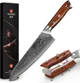 XINZUO 21cm Damaskus Chefmesser 67 Schichten Damaststahl Gyuto Küchenmesser