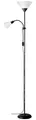 Brilliant Spari Deckenfluter Lesearm Alu Steh Stand Leuchte Lampe Lese Licht
