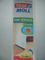 tesa Moll For Textiles Tür Dichtung, Bürstendichtung, selbstklebend weiß