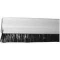 Dichtungsbürste PVC5403 Selbstklebend 1m Gesamthöhe 43mm Bürstenhöhe 15mm we