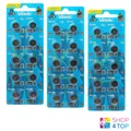 30x Vinnic L936 AG9 Alkaline 1.5V Knopfzellen Batterien Ohne Quecksilber