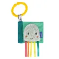 Fehn mini Libro sonoro calamaro - Mini Libro tattile Con motivi naturali - 6 pagine Con materiali e funzioni entusiasmanti da toccare, afferrare e ammirar - ottimo per casa e in viaggio