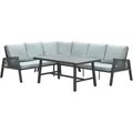 Garden Impressions ANDREA Rope Ecklounge Gartenmöbel Gruppe links mint Ecke&Tisch
