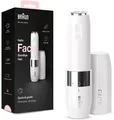 Braun Face Mini FS1000 Elektrorasierer für das Gesicht, für Frauen, Weiß