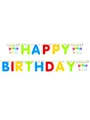 Procos ia PR88156 Girlande Buchstaben Happy Birthday, mehrfarbig, One Size